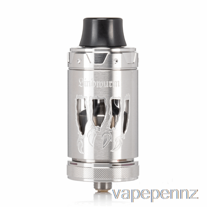 Vapefly Lindwurm 25mm RTA Silver VAPE NZ